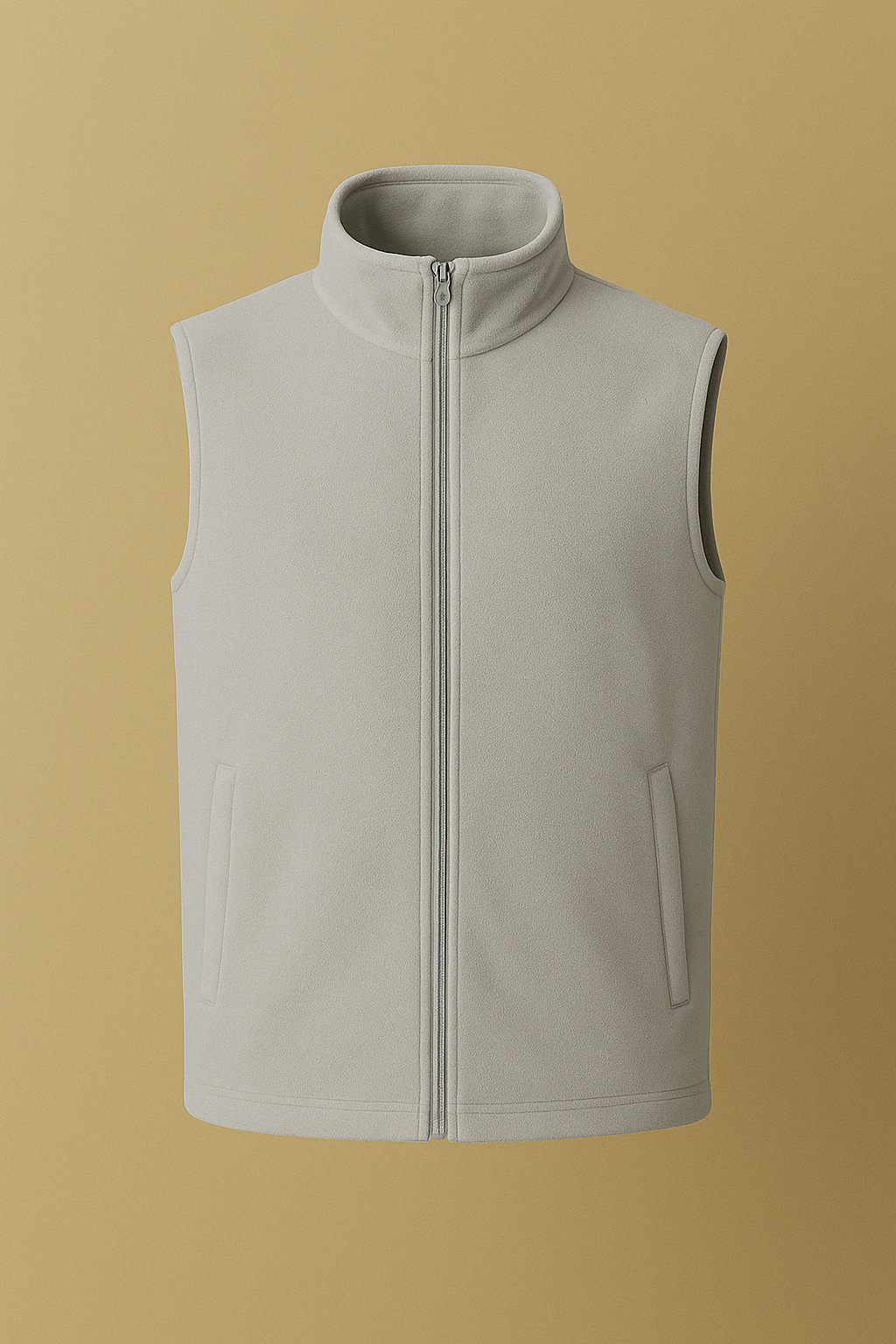 Veste Polaire Sans Manches - Gris