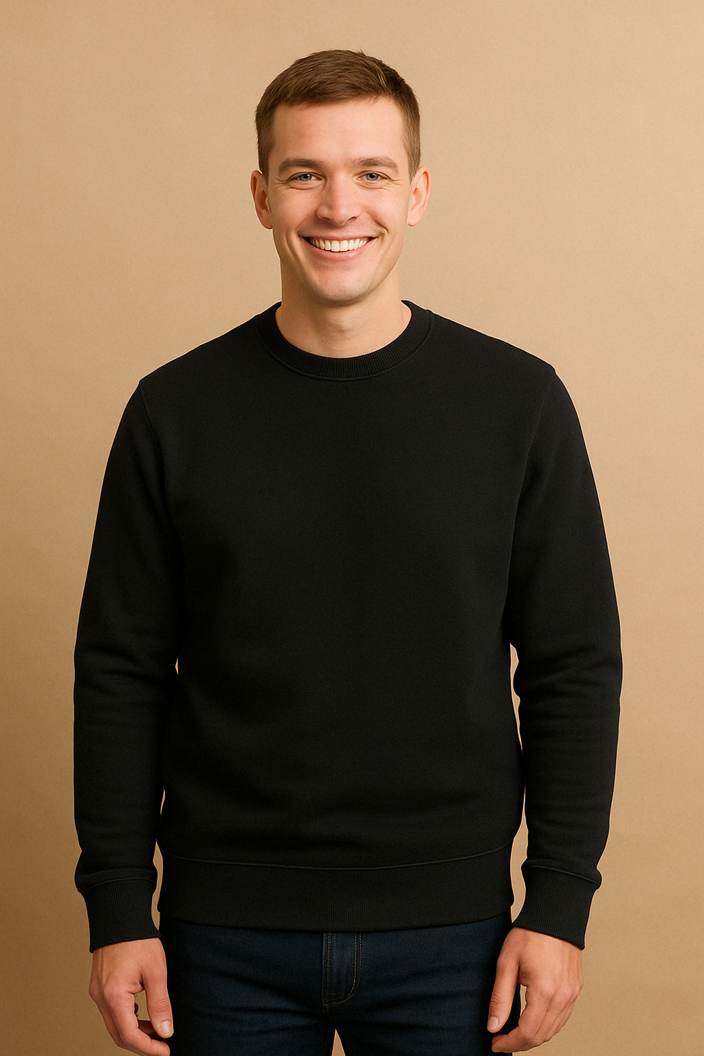 Pull Col Rond - Homme