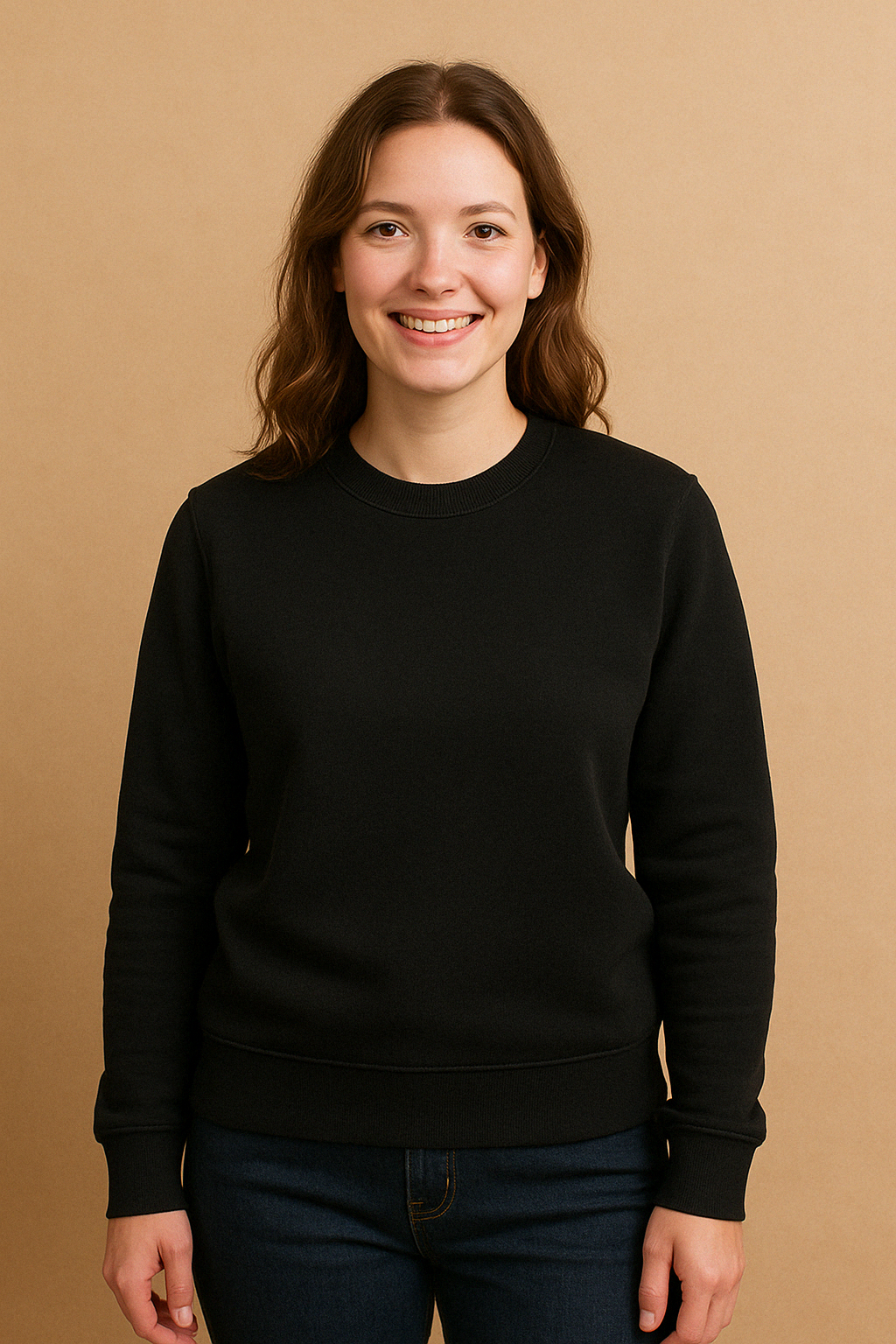 Pull Col Rond - Femme